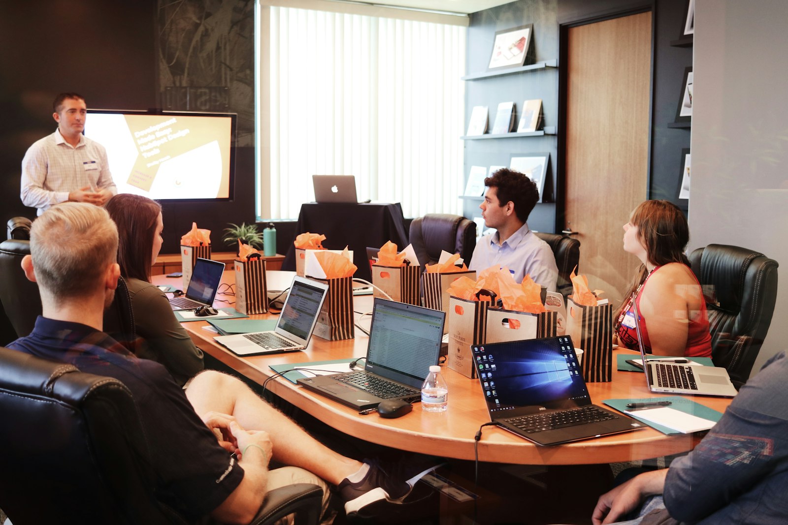 Brand Nexus strategists leading a brand workshop session in the Orchard studio